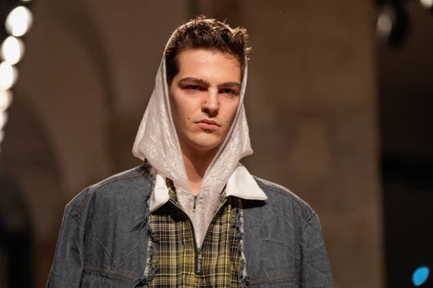 March 14, 2026, Lisbon, Portugal: A model walks the runway during Barbara Atanasio fashion show at ModaLisboa Pebbling, Lisbon Fashion Week in Lisboa. Lisbon Portugal - ZUMAs197 20260314_aaa_s197_432 Copyright: xBrunoxdexCarvalhox