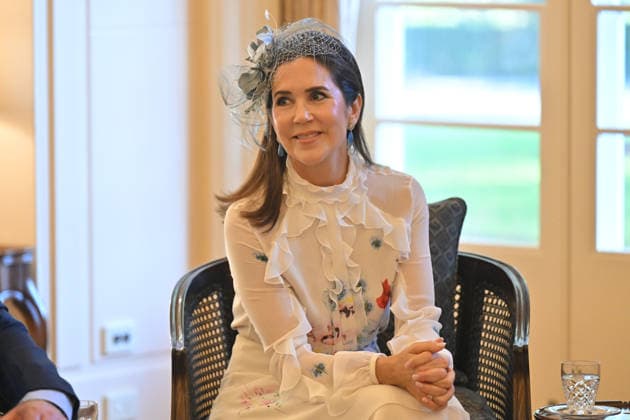 DENMARK ROYALS AUSTRALIA VISIT, Denmark s Queen Mary during a Ceremonial Welcome at Government House in Canberra, Sunday, March 15, 2026. ( NO ARCHIVING CANBERRA AUSTRALIAN CAPITAL TERRITORY AUSTRALIA  Copyright: xMICKxTSIKASx 20260315125429901822