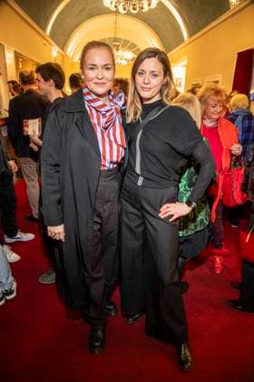 abb Judith Hoersch mit Begleitung Frau zu Gast bei der Theater Premiere BEKENNTNISSE DES HOCHSTAPLERS FELIX KRULL im Schlosspark Theater am Samstag 14.03.2026 in Berlin Berlin Deutschland