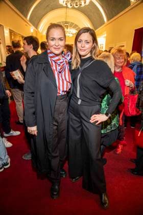 abb Judith Hoersch mit Begleitung Frau zu Gast bei der Theater Premiere BEKENNTNISSE DES HOCHSTAPLERS FELIX KRULL im Schlosspark Theater am Samstag 14.03.2026 in Berlin Berlin Deutschland