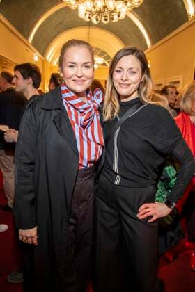 abb Judith Hoersch mit Begleitung Frau zu Gast bei der Theater Premiere BEKENNTNISSE DES HOCHSTAPLERS FELIX KRULL im Schlosspark Theater am Samstag 14.03.2026 in Berlin Berlin Deutschland