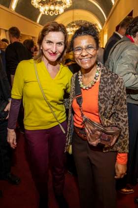 abb Eva Mannschott und Adisat Semenitsch zu Gast bei der Theater Premiere BEKENNTNISSE DES HOCHSTAPLERS FELIX KRULL im Schlosspark Theater am Samstag 14.03.2026 in Berlin Berlin Deutschland
