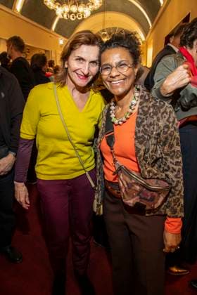 abb Eva Mannschott und Adisat Semenitsch zu Gast bei der Theater Premiere BEKENNTNISSE DES HOCHSTAPLERS FELIX KRULL im Schlosspark Theater am Samstag 14.03.2026 in Berlin Berlin Deutschland