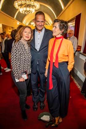 abb Marion Kracht, Klaus-Peter Grap und Julia Bremermann zu Gast bei der Theater Premiere BEKENNTNISSE DES HOCHSTAPLERS FELIX KRULL im Schlosspark Theater am Samstag 14.03.2026 in Berlin Berlin Deutschland