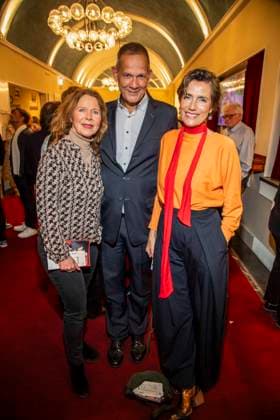 abb Marion Kracht, Klaus-Peter Grap und Julia Bremermann zu Gast bei der Theater Premiere BEKENNTNISSE DES HOCHSTAPLERS FELIX KRULL im Schlosspark Theater am Samstag 14.03.2026 in Berlin Berlin Deutschland