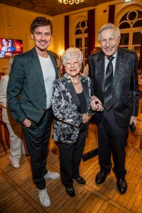 abb Felix Martin Poenichen, Reni Laur und Otfried Laur zu Gast bei der Theater Premiere BEKENNTNISSE DES HOCHSTAPLERS FELIX KRULL im Schlosspark Theater am Samstag 14.03.2026 in Berlin Berlin Deutschland