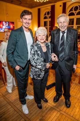 abb Felix Martin Poenichen, Reni Laur und Otfried Laur zu Gast bei der Theater Premiere BEKENNTNISSE DES HOCHSTAPLERS FELIX KRULL im Schlosspark Theater am Samstag 14.03.2026 in Berlin Berlin Deutschland