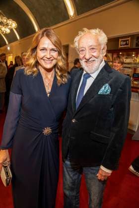 abb Christiane Zander und Dieter Hallervorden Ehepaar zu Gast bei der Theater Premiere BEKENNTNISSE DES HOCHSTAPLERS FELIX KRULL im Schlosspark Theater am Samstag 14.03.2026 in Berlin Berlin Deutschland