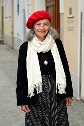 Blanche Kommerell bei der Vernissage & Lesung Gesichter in der Galerie Zwoneun. Görlitz, 14.03.2026