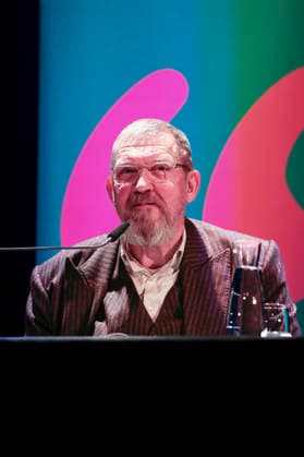 Dietmar Bär bei der lit.Cologne 2026 Veranstaltung Prager Verbrechen - Sabine Rückert und Dietmar Bär über Egon Erwin Kisch im Theater am Tanzbrunnen. Köln, 15.03.2026
