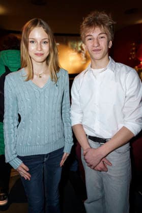 Annika Benzin und Silas John bei der Premiere des Kinofilms Das geheime Stockwerk im Rio Filmpalast. München, 15.03.2026