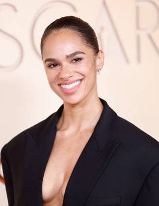 Misty Copeland arrives on the red carpet for the 98th annual Academy Awards in the Hollywood section of Los Angeles on Sunday, March 15, 2026. Conan O Brien will host the Oscars for the second consecutive year.  LAP20260315460 JOHNxANGELILLO
