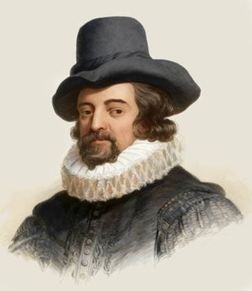 Francis Bacon oder Baron Baco von Verulam, 1561 1626, englischer Philosoph, Staatsmann und Wissenschaftler Francis Bacon or Baron Baco of Verulam, 1561 - 1626, an English philosopher, statesman and scientist Copyright: imageBROKER Heinz-DieterxFalkens iblhfa17013107.jpg
