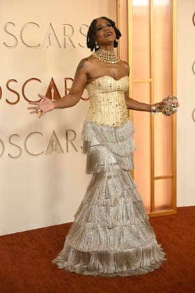 HOLLYWOOD, CA MARCH 15 Hannah Beachler at the 98th Oscars at Dolby Theatre on March 15, 2026 in Hollywood, California Credit MediaPunch AdMedia 454113 2026 03 15 Hollywood  Copyright: xAdMediax STAR_454113_122