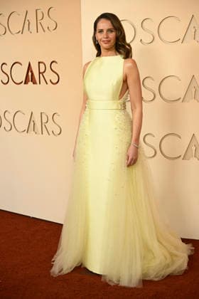 HOLLYWOOD, CA - MARCH 15: Felicity Jones at the 98th Oscars at Dolby Theatre on March 15, 2026 in Hollywood, California. Hollywood USA - ZUMAa123 20260315_zaa_a123_160 Copyright: xMediaPunchx