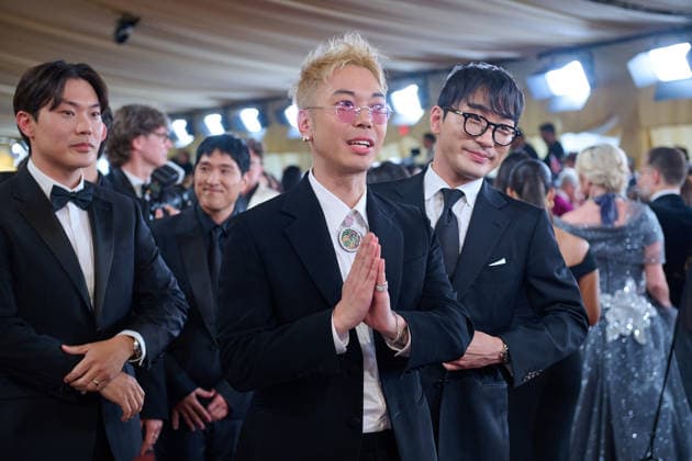 98th Oscars, Academy Awards SamUIL Lee, Danny Chung, and Neckwav arrive on the red carpet of the 98th Oscars at the Dolby Theatre at Ovation Hollywood on Sunday, March 15, 2026., Credit: A.M.P.A.S. Avalon United States of America, CA, Hollywood, Dolby Theater  Copyright: x A.M.P.A.S.x xAvalonx 1083310043