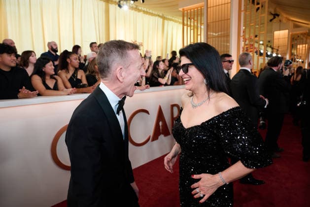 98th Oscars, Academy Awards Cassandra Kulukundis (R) and guest arrive on the red carpet of the 98th Oscars at the Dolby Theatre at Ovation Hollywood on Sunday, March 15, 2026., Credit: A.M.P.A.S. Avalon United States of America, CA, Hollywood, Dolby Theater  Copyright: x A.M.P.A.S.x xAvalonx 1083310167