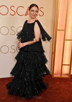 Maya Rudolph arrives on the red carpet for the 98th annual Academy Awards in the Hollywood section of Los Angeles on Sunday, March 15, 2026. Conan O Brien will host the Oscars for the second consecutive year.  LAP20260315245 JIMxRUYMEN