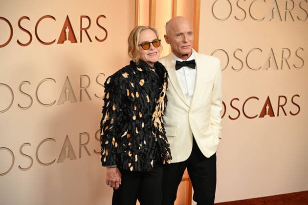March 15, 2026, Los Angeles, California, USA: ED HARRIS AND AMY MADIGAN during red carpet arrivals for the 98th Academy Awards, presented by the Academy of Motion Picture Arts and Sciences (AMPAS), at the Dolby Theatre in Hollywood. Los Angeles USA  - ZUMAz03_ 20260315_abp_z03_066 Copyright: xKevinxSullivanx