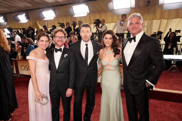 98th Oscars, Academy Awards Rachel Bentley, Clint Bentley, Joel Edgerton, Marissa McMahon and Shane McMahon arrive on the red carpet of the 98th Oscars at the Dolby Theatre at Ovation Hollywood on Sunday, March 15, 2026., Credit:Trae Patton The Academy Avalon United States of America, CA, Hollywood, Dolby Theater Copyright: xTraexPattonx xThexAcademyx xAvalonx 1083316515
