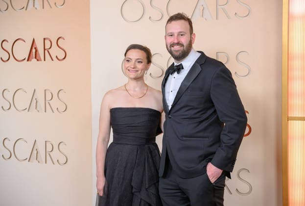 March 15, 2026, Hollywood, California, USA: Charlotte Kaufman (L) and guest at the red carpet of the 98th Annual Academy Awards on Sunday March 15, 2026 at the Dolby Theater in Hollywood, California. MARK HAMMOND BNS PI Hollywood USA - ZUMAp124 20260315_zaa_p124_094 Copyright: xMarkxHammondx