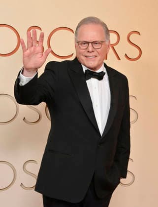 David Zaslav arrives on the red carpet for the 98th annual Academy Awards in the Hollywood section of Los Angeles on Sunday, March 15, 2026. Conan O Brien will host the Oscars for the second consecutive year.  LAP20260315267 JIMxRUYMEN
