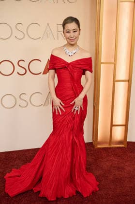 98th Oscars, Academy Awards Maggie Kang arrives on the red carpet of the 98th Oscars at the Dolby Theatre at Ovation Hollywood on Sunday, March 15, 2026., Credit:Phil McCarten The Academy Avalon United States of America, CA, Hollywood, Dolby Theater  Copyright: xPhilxMcCartenx xThexAcademyx xAvalonx 1083318585