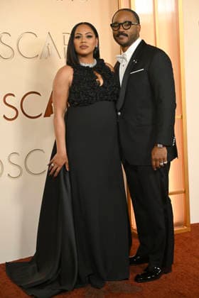 HOLLYWOOD, CA - MARCH 15: ZInzi Coogler and Ryan Coogler at the 98th Oscars at Dolby Theatre on March 15, 2026 in Hollywood, California. Copyright: xMediaPunchx