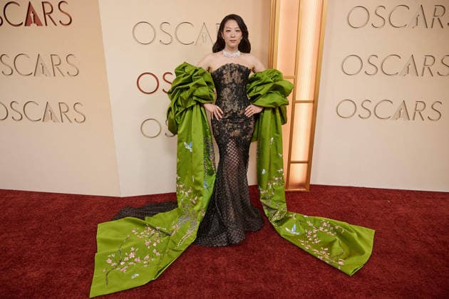 Arden Cho arrives on the red carpet of the 98th OscarsÂ® at the DolbyÂ® Theatre at Ovation Hollywood on Sunday, March 15, 2026. Los Angeles CA USA  35008056PLX