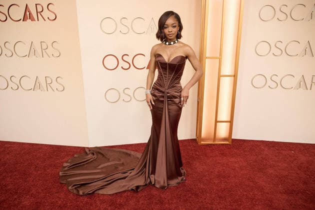 Marsai Martin arrives on the red carpet of the 98th OscarsÂ® at the DolbyÂ® Theatre at Ovation Hollywood on Sunday, March 15, 2026. Los Angeles CA USA  35008128PLX