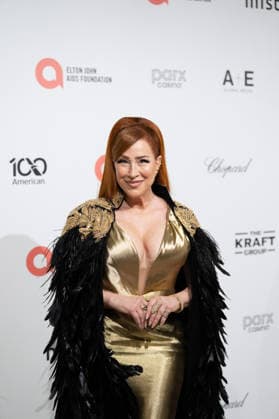 34th Annual Elton John AIDS Foundation Academy Awards Viewing Party Lisa Ann Walter arrives on the red carpet of the 34th Annual Elton John AIDS Foundation Academy Awards Viewing Party at West Hollywood Park in Hollywood California on March 15, 2026. (Contributing Photographer, Connor Terry) West Hollywood California United States Copyright: xConnorxTerry imageSPACEx