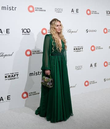 34th Annual Elton John AIDS Foundation Academy Awards Viewing Party Gia De Sauvage arrives on the red carpet of the 34th Annual Elton John AIDS Foundation Academy Awards Viewing Party at West Hollywood Park in Hollywood California on March 15, 2026. (Contributing Photographer, Connor Terry) West Hollywood California United States Copyright: xConnorxTerry imageSPACEx