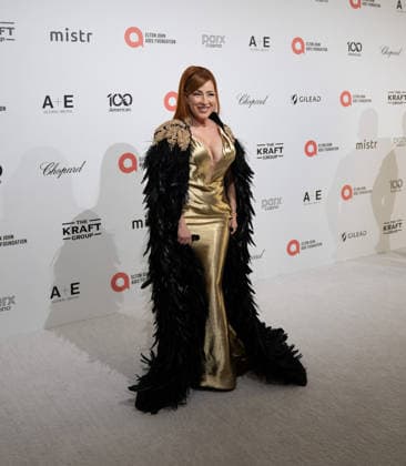 34th Annual Elton John AIDS Foundation Academy Awards Viewing Party Lisa Ann Walter arrives on the red carpet of the 34th Annual Elton John AIDS Foundation Academy Awards Viewing Party at West Hollywood Park in Hollywood California on March 15, 2026. (Contributing Photographer, Connor Terry) West Hollywood California United States Copyright: xConnorxTerry imageSPACEx