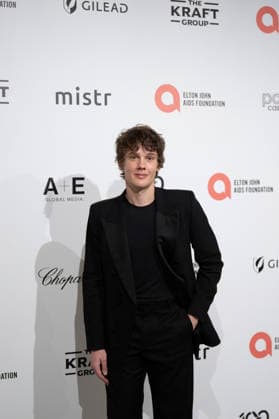 34th Annual Elton John AIDS Foundation Academy Awards Viewing Party Hunter Doohan arrives on the red carpet of the 34th Annual Elton John AIDS Foundation Academy Awards Viewing Party at West Hollywood Park in Hollywood California on March 15, 2026. (Contributing Photographer, Connor Terry) West Hollywood California United States Copyright: xConnorxTerry imageSPACEx