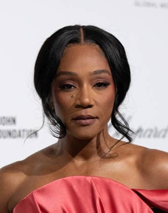 34th Annual Elton John AIDS Foundation Academy Awards Viewing Party Tiffany Haddish arrives on the red carpet of the 34th Annual Elton John AIDS Foundation Academy Awards Viewing Party at West Hollywood Park in Hollywood California on March 15, 2026. (Contributing Photographer, Connor Terry) West Hollywood California United States Copyright: xConnorxTerry imageSPACEx