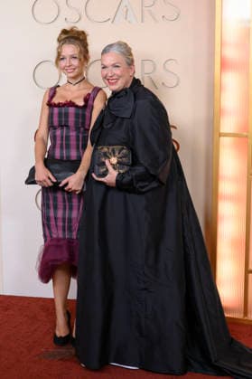 March 15, 2026, Hollywood, California, USA: (L-R) Ruby Hawley and Kate Hawley at the red carpet of the 98th Annual Academy Awards on Sunday March 15, 2026 at the Dolby Theater in Hollywood, California. MARK HAMMOND BNS PI Hollywood USA  - ZUMAp124 20260315_zaa_p124_128 Copyright: xMarkxHammondx