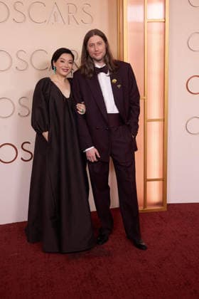 Serena Göransson and Ludwig Göransson arrive on the red carpet of the 98th OscarsÂ® at the DolbyÂ® Theatre at Ovation Hollywood on Sunday, March 15, 2026. Los Angeles CA USA  35008538PLX
