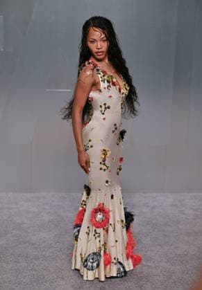 Quenlin Blackwell arrives on the red carpet at the 2026 Vanity Fair Oscar Party Hosted By Mark Guiducci at Los Angeles County Museum of Art in Los Angeles, California on Sunday, March 15, 2026.  LAP202603154001 CHRISxCHEW
