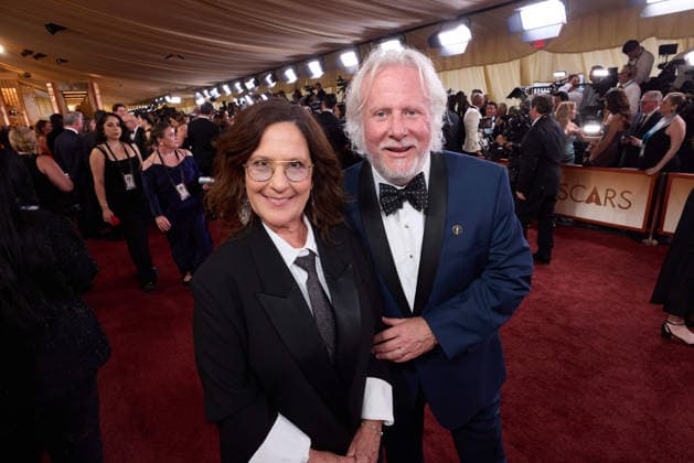 Emily Karaszewski and Larry Karaszewski arrive on the red carpet of the 98th OscarsÂ® at the DolbyÂ® Theatre at Ovation Hollywood on Sunday, March 15, 2026. Los Angeles CA USA  35008916PLX