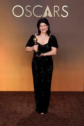 March 15, 2026, Hollywood, California, USA: Cassandra Kulukundis in the press room of the 98th Annual Academy Awards on Sunday March 15, 2026 at the Dolby Theater in Hollywood, California. BURT HARRIS BNS PI Hollywood USA - ZUMAp124 20260315_zaa_p124_276 Copyright: xBurtxHarrisx