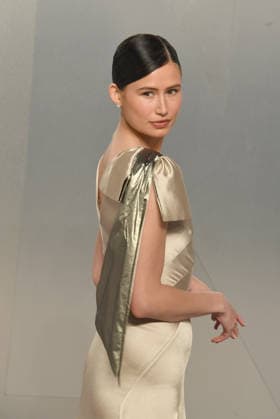 LOS ANGELES, CA - MARCH 15: Delaney Rowe at the 2026 Vanity Fair Oscar Party Hosted By Mark Guiducci at Los Angeles County Museum of Art on March 15, 2026 in Los Angeles, California. Copyright: xJeffreyxMayerx