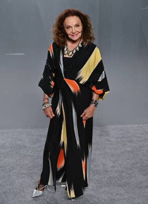 Diane von Fürstenberg arrives on the red carpet at the 2026 Vanity Fair Oscar Party Hosted By Mark Guiducci at Los Angeles County Museum of Art in Los Angeles, California on Sunday, March 15, 2026.  LAP202603154020 CHRISxCHEW