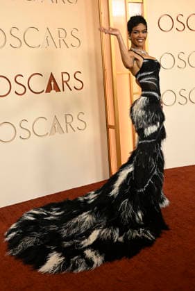 HOLLYWOOD, CA - MARCH 15: Teyana Taylor at the 98th Oscars at Dolby Theatre on March 15, 2026 in Hollywood, California. Hollywood USA - ZUMAa123 20260315_zaa_a123_368 Copyright: xMediaPunchx