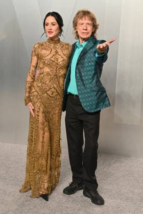 Vanity Fair Oscar Party 2026 Melanie Hamrick and Mick Jagger arriving at the Vanity Fair Oscar Party held at LACMA David Geffen Galleries on March 15, 2026 in Los Angeles, CA. Los Angeles LACMA David Geffen Galleries California USA Copyright: xOConnor-Arroyox xAFF-USA.comx