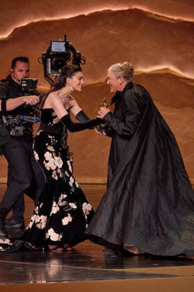 98th Oscars, Academy Awards Kate Hawley accepts the Oscar for Costume Design during the 98th Oscars at the Dolby Theatre at Ovation Hollywood on Sunday, March 15, 2026., Credit:Trae Patton The Academy Avalon United States of America, CA, Hollywood, Dolby Theater  Copyright: xTraexPattonx xThexAcademyx xAvalonx 1083370333