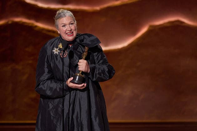 98th Oscars, Academy Awards Kate Hawley accepts the Oscar for Costume Design during the 98th Oscars at the Dolby Theatre at Ovation Hollywood on Sunday, March 15, 2026., Credit:Trae Patton The Academy Avalon United States of America, CA, Hollywood, Dolby Theater  Copyright: xTraexPattonx xThexAcademyx xAvalonx 1083370351