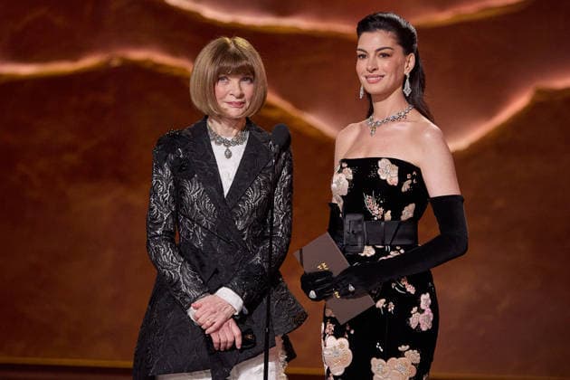 98th Oscars, Academy Awards Dame Anna Wintour and Anne Hathaway present the Oscar for Makeup and Hairstyling to Jordan Samuel, Mike Hill, and Cliona Furey during the 98th Oscars at the Dolby Theatre at Ovation Hollywood on Sunday, March 15, 2026., Credit:Trae Patton The Academy Avalon United States of America, CA, Hollywood, Dolby Theater  Copyright: xTraexPattonx xThexAcademyx xAvalonx 1083370364