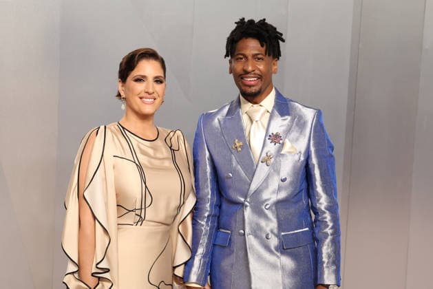 2026 Vanity Fair Oscar Party guest and Jon Batiste at the 2026 Vanity Fair Oscar Party (98th Annual Academy Awards) Hosted By Mark Guiducci held at the David Geffen Galleries at the Los Angeles County Museum of Art (LACMA) at 5905 Wilshire Blvd on March 15, 2026 in Museum Row, Miracle Mile, Los Angeles, California, United States., Credit:Xavier Collin Avalon USA, Los Angeles  Copyright: xXavierxCollinx xAvalonx 1083376020