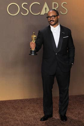 Ryan Coogler poses with the award for best original screenplay for Sinners at the 98th Academy Awards ceremony in Los Angeles, USA March 15, 2026. 98th Academy Awards !ACHTUNG: NUR REDAKTIONELLE NUTZUNG!  Copyright: xArmandoxArorizox AME4394 20260316-55019712193_1
