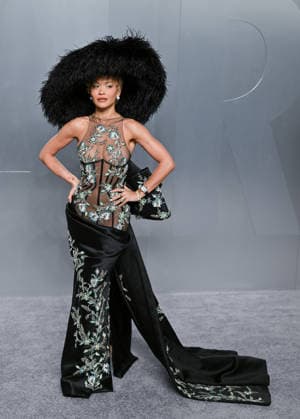 Rita Ora arrives on the red carpet at the 2026 Vanity Fair Oscar Party Hosted By Mark Guiducci at Los Angeles County Museum of Art in Los Angeles, California on Sunday, March 15, 2026.  LAP202603154053 CHRISxCHEW